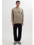 Erkek Relax Fit Rahat Kesim %100 Pamuk 2 Iplik Bisiklet Yaka taş Sweatshirt 4
