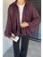 Kadın Yarasa Kol Oversize Süet Ceket P-00018860 3