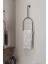 Duvar Montajlı Yarı Oval Havlu Askısı Modern Minimalist Metal Banyo Havlu Halkası Banyo Toparlayıcı 1