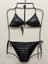 Kadın Varak Baskı Şık Kaliteli Parlak Bikini Takımı 1