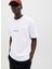 Bisiklet Yaka Beyaz Erkek T-Shirt 12282892_JORNORREBRO Emb Tee Ss Cre 2
