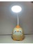 Sarı Sevimli Penguen Figürlü Şarjlı LED Masa Lambasi 25 cm 2