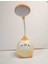 Sarı Sevimli Penguen Figürlü Şarjlı LED Masa Lambasi 25 cm 4