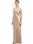 Satin Cowl Back Maxi Dress Strapless Bias Cut Longline Gown Kadın Elbise 4
