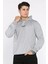 Kapüşonlu Kanguru Cepli Erkek Sweatshirt P-00018574 2