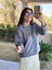 Yuvarlak Yaka Gri Sweatshirt 3