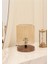 Rattan Mini Abajur Bej Ahşap Malzeme ile Salon Kullanımı için Şık Tasarım 4