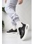 Dvm 5750 Siyah Beyaz Havalı Taban Kadın Sneakers 7