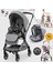 Rotabile Premium Travel Sistem Bebek Arabası Gri 1