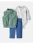 Erkek Bebek Yelekli Set CTR-1T604310 1
