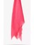 Flamlı Pamuklu Eşarp (96X96 Cm. Fuşya Pembe) 2