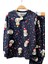 Erkek Çocuk Üzeri Kardan Adam ve Noel Baskılı Lacivert Pijama Takımı 5