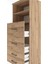 Hyperion Dolap 2 Raflı 4 Çekmeceli 60X44X163 Çam-Çam 5