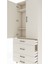 Arges Dolap 3 Raflı 4 Çekmeceli 2 Kapaklı 88X30X221 Aytaşı-Aytaşı 5