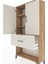 Arges Dolap 3 Raflı Tek Çekmeceli 2 Kapaklı 88X30X163 Çam-Aytaşı 5