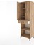 Hyperion Dolap 4 Raflı Tek Çekmeceli 2 Kapaklı 60X44X195 Çam-Çam 4