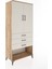 Hyperion Dolap 3 Raflı 3 Çekmeceli 2 Kapaklı 88X44X195 Çam-Aytaşı 2