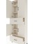 Arges Dolap 5 Raflı 2 Çekmeceli 4 Kapaklı 88X30X243 Aytaşı-Aytaşı 5