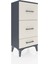 Arges Komodin 3 Çekmeceli 44X30X96 Antrasit-Aytaşı 2