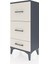 Arges Komodin 3 Çekmeceli 44X30X96 Antrasit-Aytaşı 3