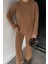 Kadın Sakallı Yumoş Iplik Kazak Pantolon Triko Ikili Takım P-00018856 2