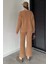 Kadın Sakallı Yumoş Iplik Kazak Pantolon Triko Ikili Takım P-00018856 4