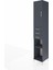 Hyperion Dolap 4 Raflı 3 Çekmeceli Tek Kapaklı 44X44X243 Antrasit-Antrasit 3
