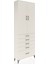 Arges Dolap 4 Raflı 5 Çekmeceli 2 Kapaklı 88X30X243 Aytaşı-Aytaşı 2