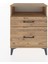 Arges Komodin Tek Raflı 2 Çekmeceli 60X30X80 Çam-Çam 1