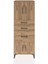 Hyperion Dolap 2 Raflı 3 Çekmeceli 4 Kapaklı 60X44X163 Çam-Çam 1