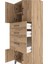 Hyperion Dolap 2 Raflı 3 Çekmeceli 4 Kapaklı 60X44X163 Çam-Çam 5