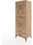 Hyperion Dolap 3 Raflı 3 Çekmeceli 4 Kapaklı 60X44X163 Çam-Çam 3