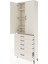 Arges Dolap 4 Raflı 5 Çekmeceli 2 Kapaklı 88X30X243 Aytaşı-Aytaşı 4
