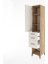 Hyperion Dolap 3 Raflı 3 Çekmeceli Tek Kapaklı 44X44X221 Çam-Aytaşı 4