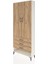 Arges Dolap 3 Raflı 3 Çekmeceli 2 Kapaklı 88X30X221 Aytaşı-Çam 3