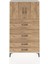 Arges Dolap 2 Raflı 4 Çekmeceli 2 Kapaklı 88X30X163 Aytaşı-Çam 1