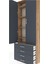 Arges Dolap 5 Raflı 4 Çekmeceli 2 Kapaklı 88X30X243 Çam-Antrasit 5