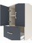 Hyperion Komodin 2 Raflı Tek Çekmeceli 2 Kapaklı 60X44X106 Aytaşı-Antrasit 5