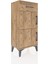 Arges Komodin Tek Raflı Tek Çekmeceli 2 Kapaklı 44X30X96 Çam-Çam 2