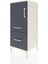 Hyperion Komodin 2 Raflı 2 Çekmeceli Tek Kapaklı 44X44X106 Aytaşı-Antrasit 3