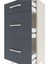 Arges Komodin 3 Çekmeceli 44X30X96 Aytaşı-Antrasit 5