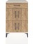 Hyperion Komodin Tek Raflı Tek Çekmeceli 4 Kapaklı 60X44X96 Aytaşı-Çam 1
