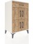 Hyperion Komodin Tek Raflı Tek Çekmeceli 4 Kapaklı 60X44X96 Aytaşı-Çam 2