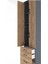 Arges Dolap 4 Raflı 3 Çekmeceli 4 Kapaklı 60X30X243 Antrasit-Çam 5