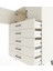 Hyperion Dolap Tek Raflı 5 Çekmeceli 2 Kapaklı 88X44X134 Aytaşı-Aytaşı 5