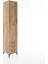 Hyperion Dolap 5 Raflı 3 Çekmeceli Tek Kapaklı 44X44X221 Çam-Çam 2