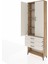 Arges Dolap 4 Raflı 3 Çekmeceli 2 Kapaklı 88X30X243 Çam-Aytaşı 4