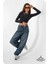 👖 Baggy Yıkamalı Toka Detaylı Bol Kesim Kadın Jean – Rahat Form, Geniş Paça, Modern Salaş Stil 1
