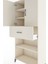 Hyperion Dolap 4 Raflı Tek Çekmeceli 2 Kapaklı 88X44X195 Aytaşı-Aytaşı 5