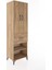 Hyperion Dolap 4 Raflı Tek Çekmeceli 2 Kapaklı 60X44X195 Çam-Çam 2